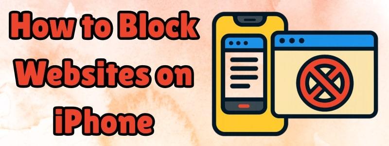 block websites on iPhone
