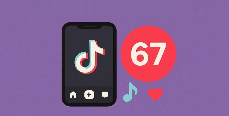 67 meaning in tiktok