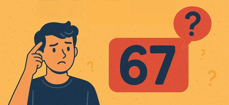 67 meaning in jokes