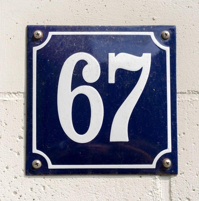 67 meaning in numerics