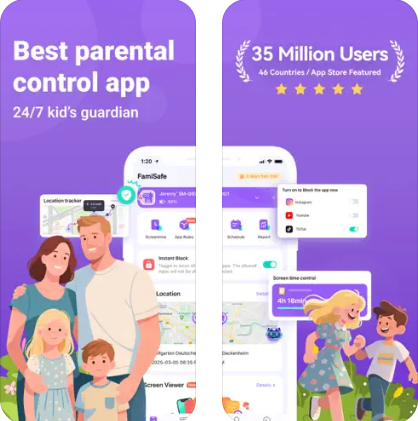 famisafe to block 9anime for kids