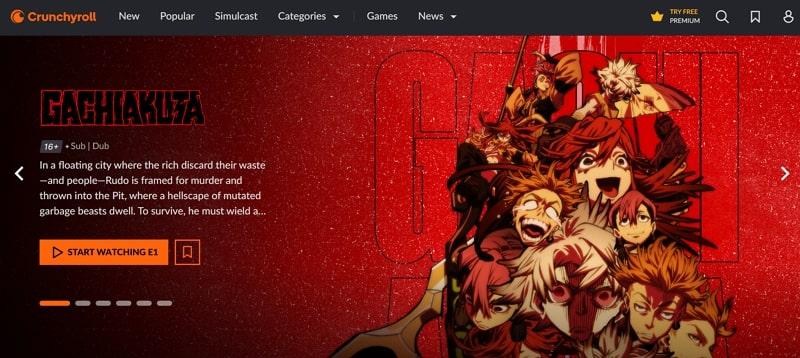 crunchyroll as 9anime alternative