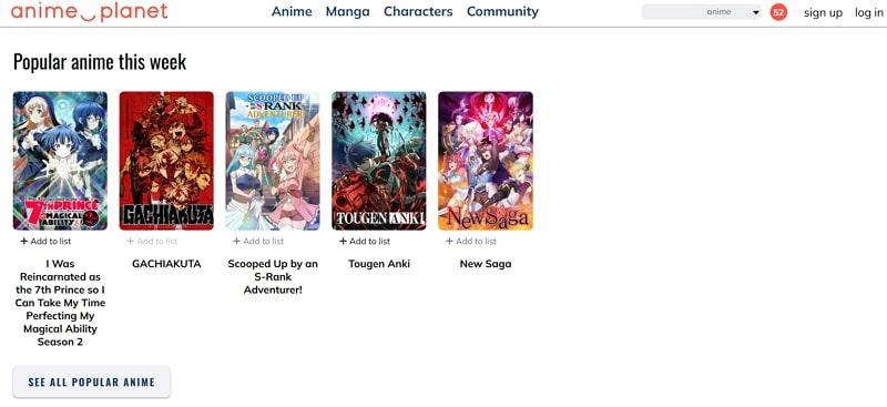 animeplanet 9anime alternatives