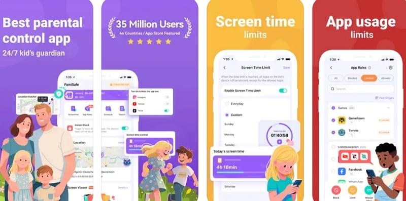 famisafe parental control app