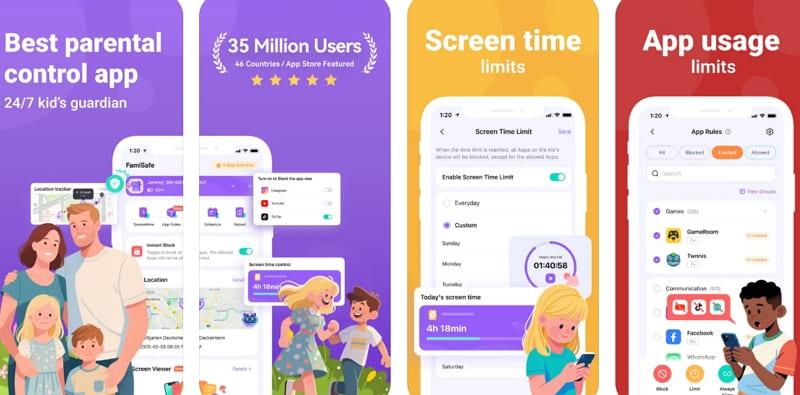 famisafe parental control app