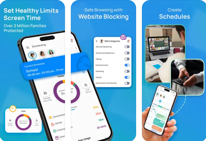 Mobicip is an app blocker available for iOS devices.