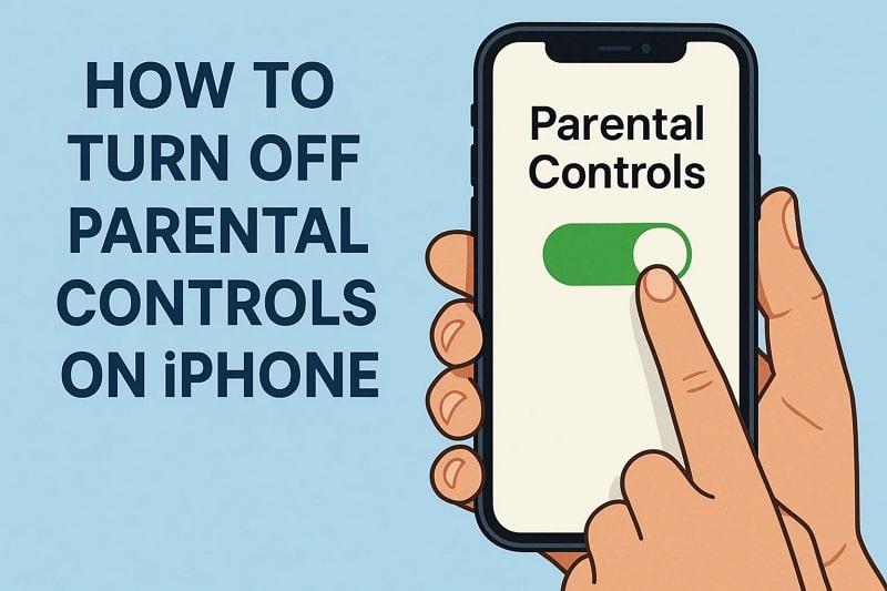 turn off iphone parental control
