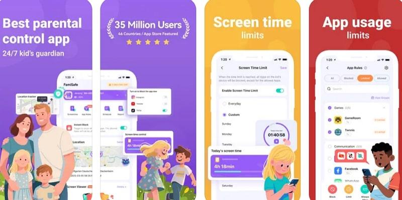 parental control app famisafe