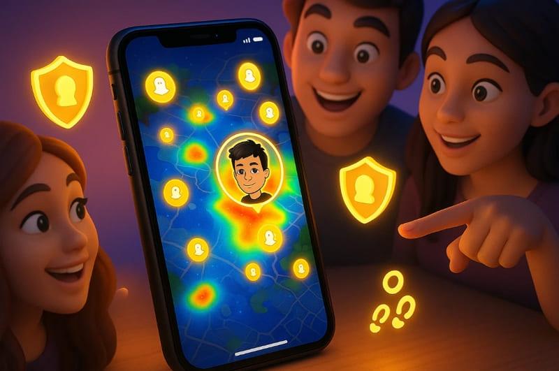 what is snapchat location tracker