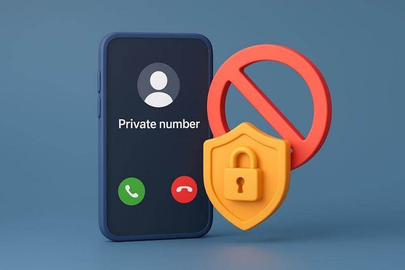 reasons to block private numbers