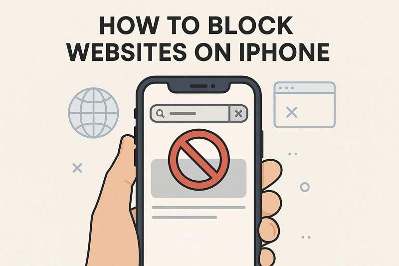 solution to block website on iphone