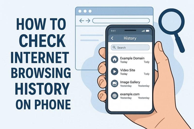 ways to check internet history