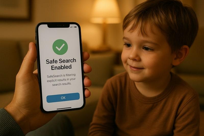what is safe search on iphone