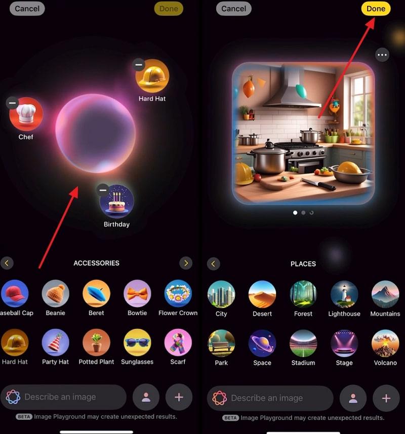 let ai generate image and save