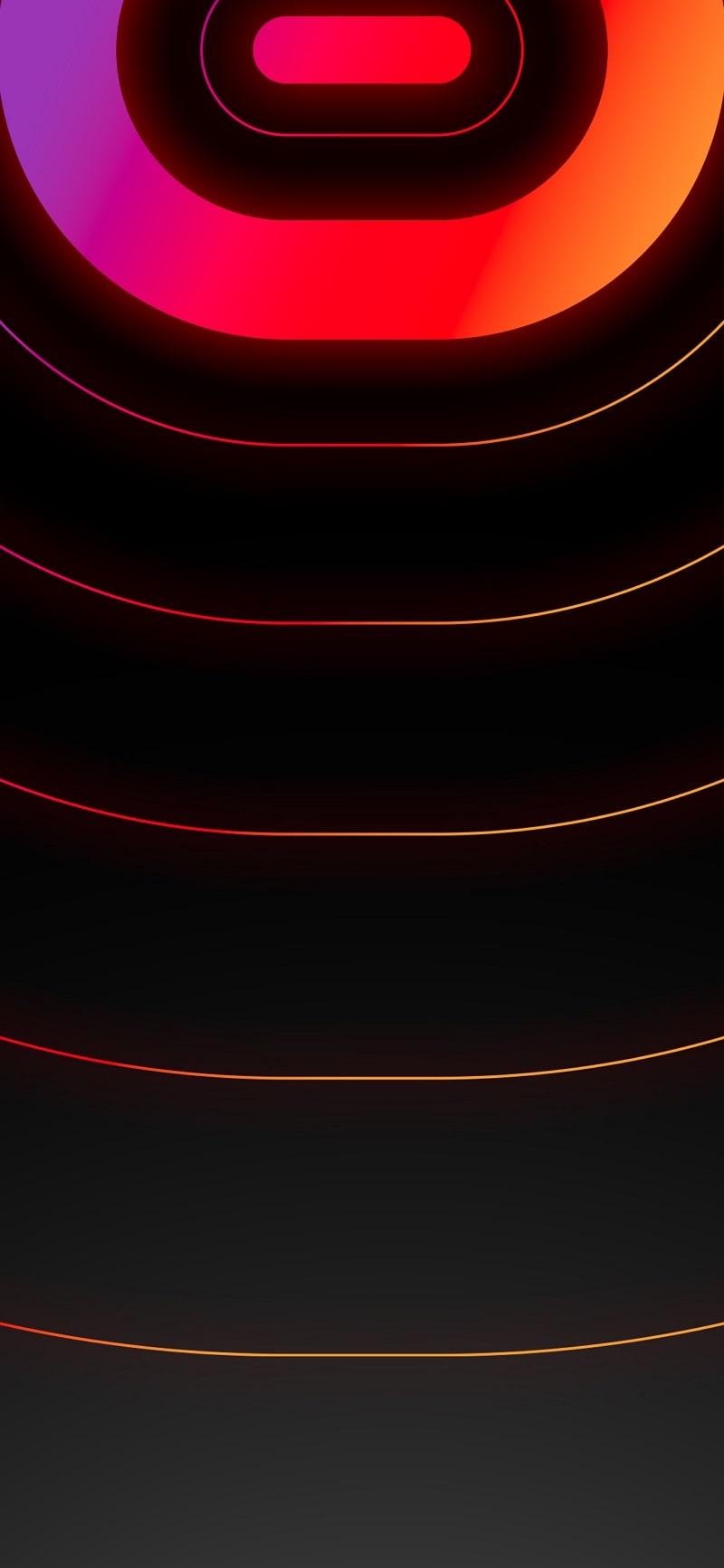 neon ios 26 wallpaper