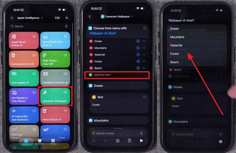 add prompts for wallpaper