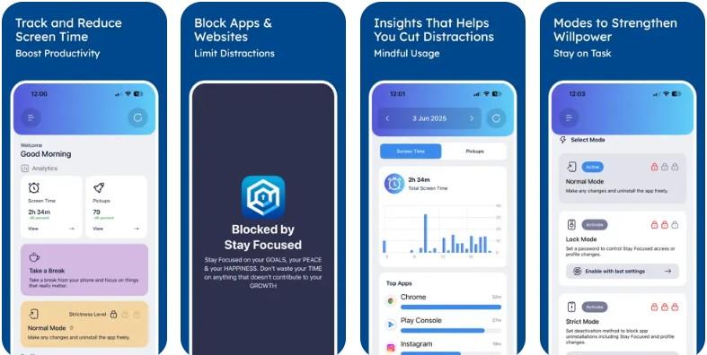 block site stay focused