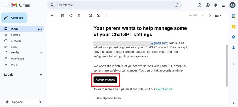 accept chatgpt parental controls permission