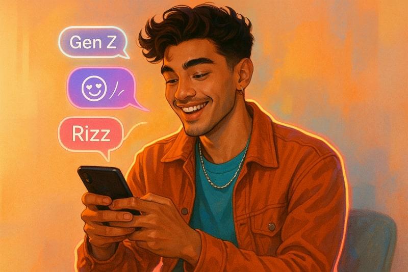 rizz usage on social media