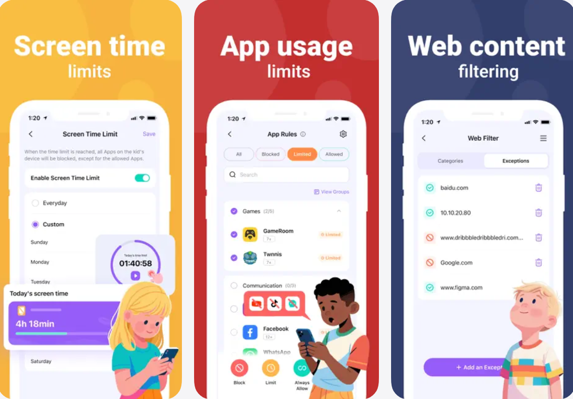 famisafe parental control app