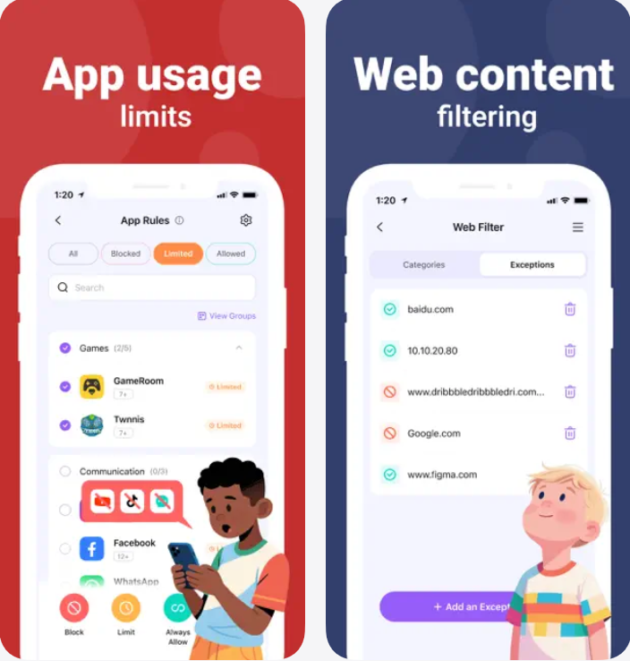 famisafe parental control app