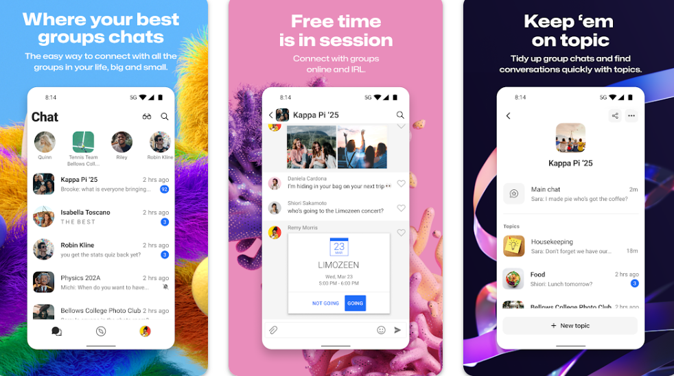 GroupMe app