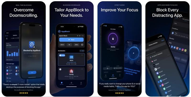 appblock to block social media