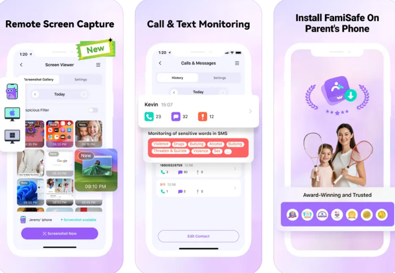 Famisafe Facebook blocker app