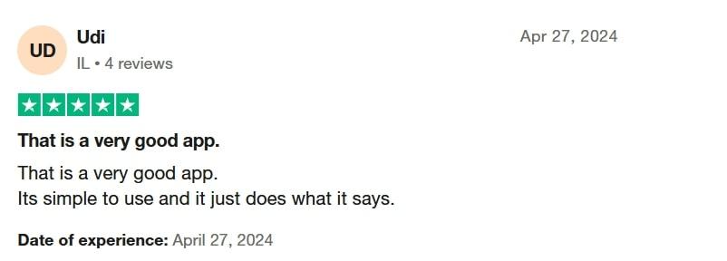 good comments for freedom app