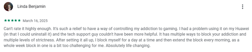 facebook blocker app good review
