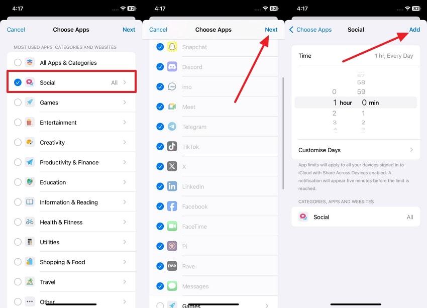 Add Facebook to block after hours