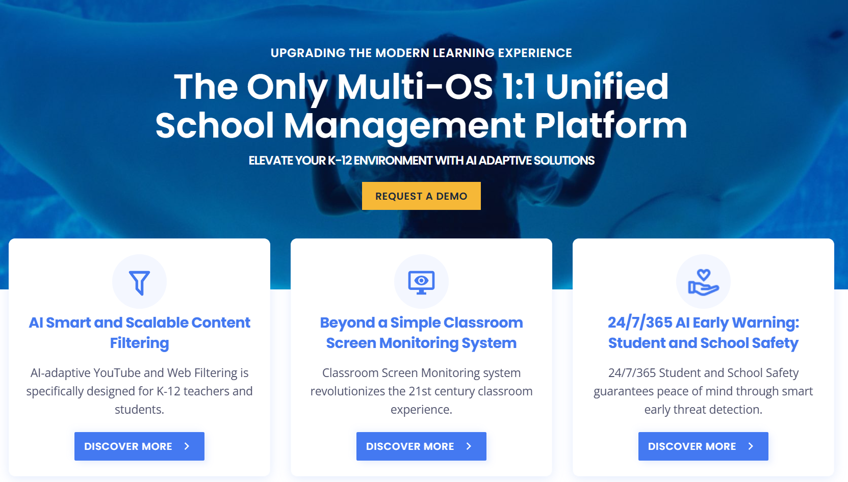Blocksi web filtering solution with Google Workspace integration for schools