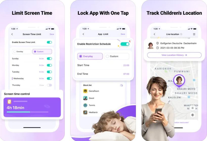 FamiSafe web filtering dashboard for schools with complete protection coverage