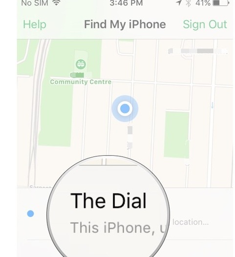 trouver l'iphone de quelqu'un