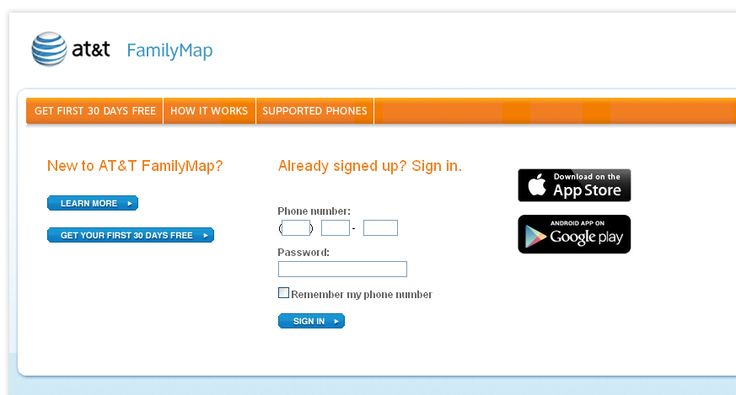 how to track at&t cell phone locations