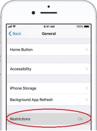 Usar os controles parentais no iPhone, iPad e iPod touch de seu