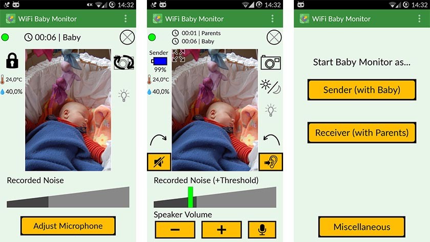 application moniteurs pour bébé pour Android-9