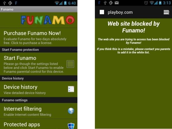 internet filter for iphone - Funamo