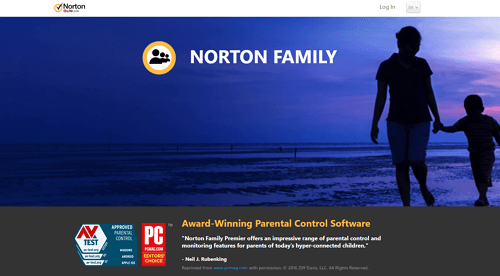 Software de control parental para PC - Norton Online Family