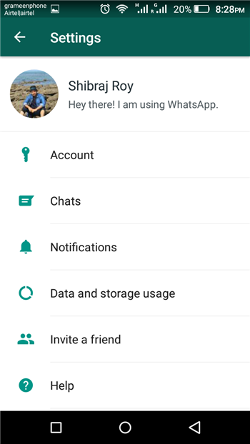 Como bloquear um número no Whatsapp