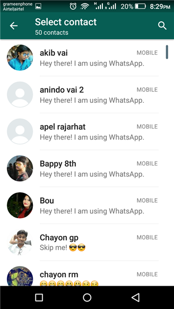 Comment bloquer un numéro sur Whatsapp