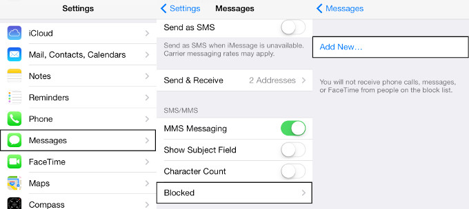 Comment bloquer les messages texte sur iPhone