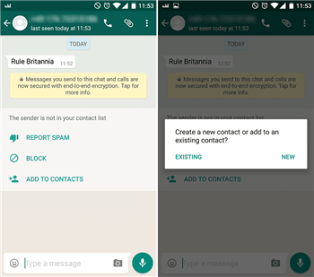 Comment bloquer des personnes sur WhatsApp