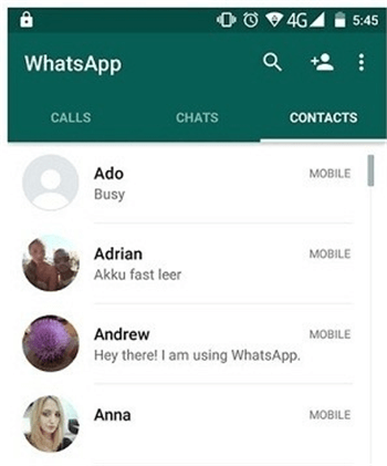 Comment bloquer des personnes sur WhatsApp