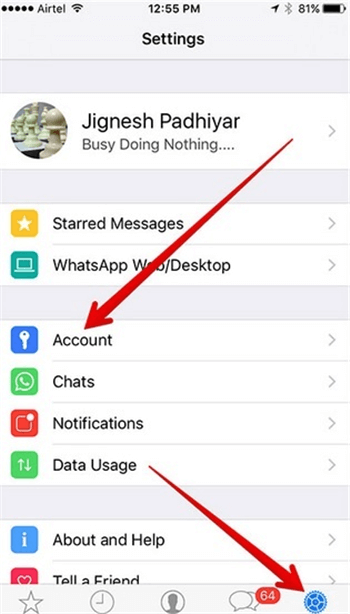 Como Bloquear o Desbloquear Contactos de WhatsApp en iPhone