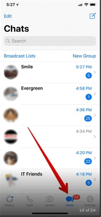 Como Bloquear o Desbloquear Contactos de WhatsApp en iPhone