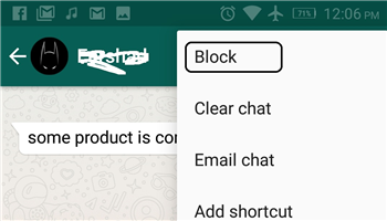 Comment bloquer un contact sur WhatsApp ?