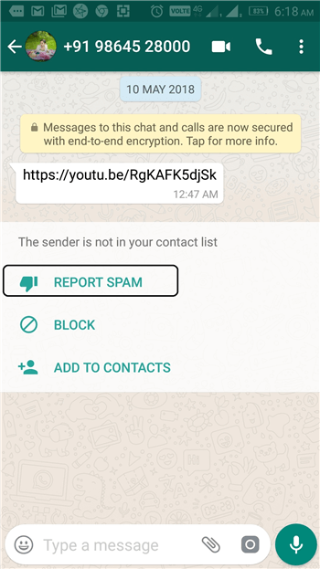 Wie blockiert man Kontakte auf WhatsApp?