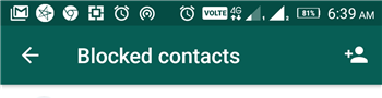 Comment bloquer un contact sur WhatsApp ?