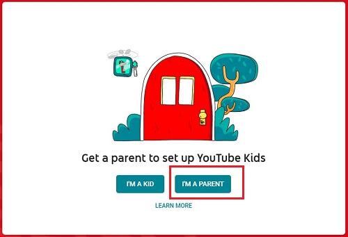 create a account to restrict inappropriate Content on YouTube kids